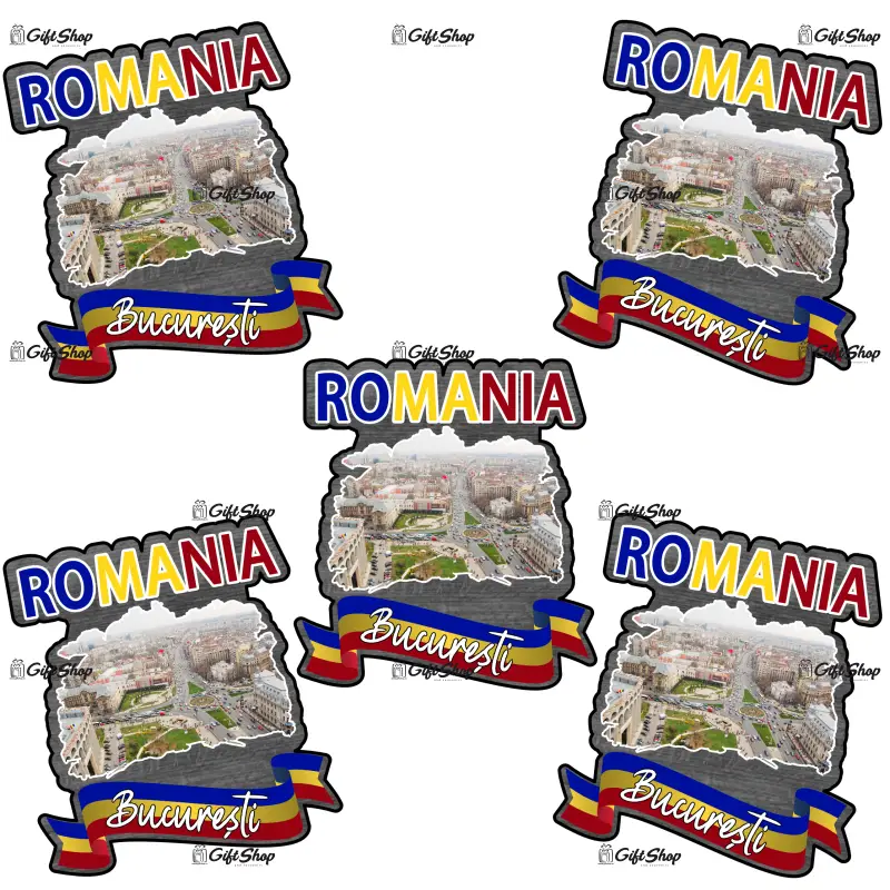 Bucuresti romania, magnet frigider mgs156